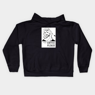 COFFEE PLEASE Kids Hoodie